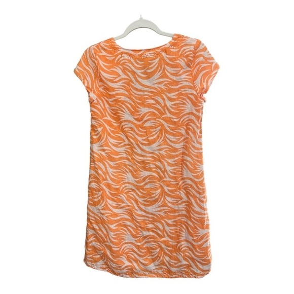 Hiho Linen Embroidered Tropical Dress Size Small RG1 - Picture 3 of 3